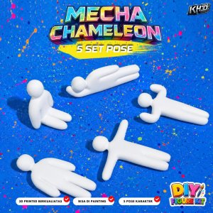Mecha Chameleon 5 Set Pose