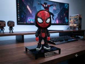 Pajangan Spider Man Lucu 15cm