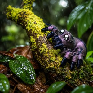 mini articulated spider laba laba
