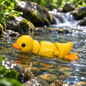 tiny duck articulated bebek itik articulated