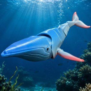 flexi humpback whale / paus bungkuk flexi