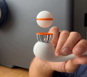 floating ball toy / mainan peniup bola
