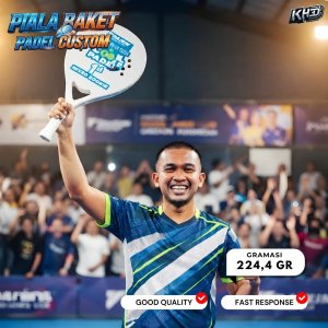 Piala Custom Raket Padel