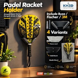Gantungan Raket Padel