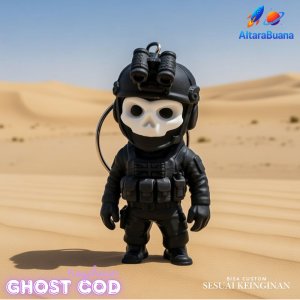 Keychain Ghost Call Of Duty