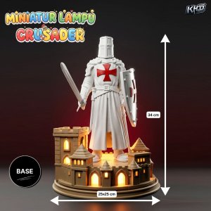 Miniatur Lampu Crusader
