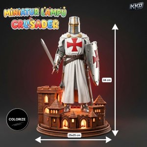 Miniatur Lampu Crusader