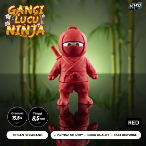 Ganci Lucu Ninja (Merah)