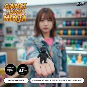 Ganci Lucu Ninja (Hijau)