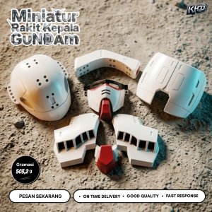 Mainan Rakit Kepala Gundam