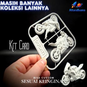 Card Kit Ducati pajangan motor ducati
