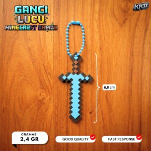 Ganci Maincraft Armor Pedang