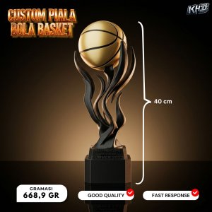 Custom Piala Bola Basket